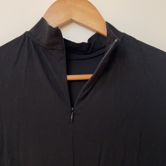 Vince Elbow Sleeve Mock Neck Pullover - Picture 8 of 8